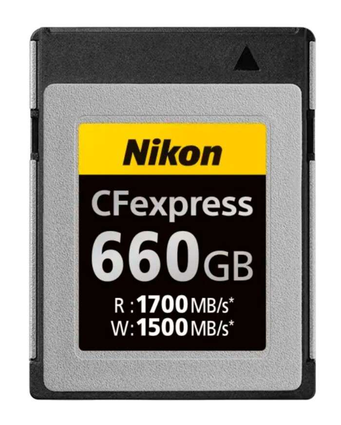 Nikon CFexpress 660 GB  R1700 W 1500