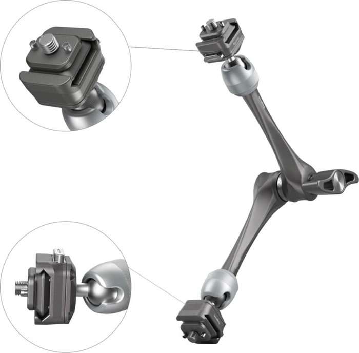 Smallrig 4489 HawkLock H21 Quick Release Rosette Magic Arm (11")