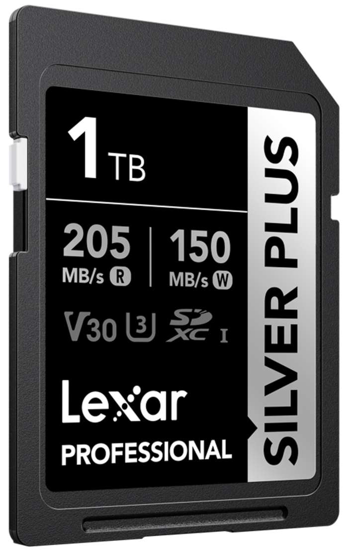 LEXAR SDXC Professional SILVER Plus UHS-I R205/W150 (V30) 1TB | SD karta