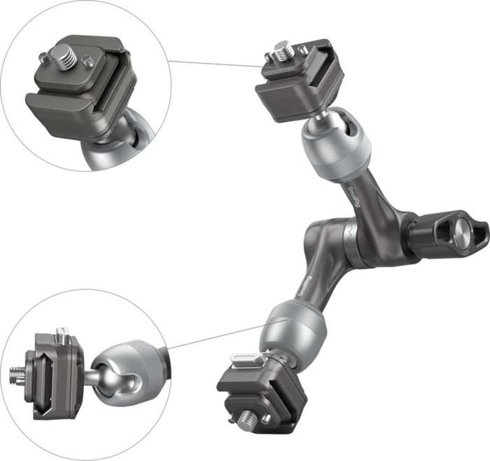 Smallrig 4490 HawkLock H21 Quick Release Rosette Magic Arm (7")