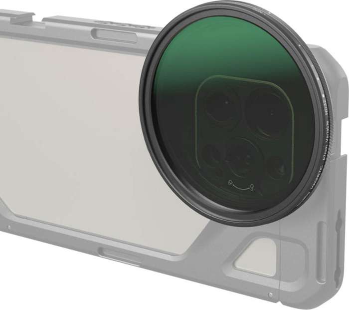Smallrig 4581 Attachable VND Filter ND2-ND32 (1-5 Stop) 67mm |  T-mount filtr pro smartphone