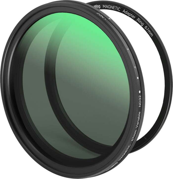 Smallrig 4581 Attachable VND Filter ND2-ND32 (1-5 Stop) 67mm |  T-mount filtr pro smartphone