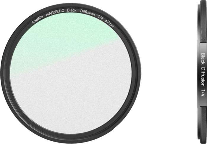 Smallrig 4583 Attachable 1/4 Effect Black Mist Filter (67mm) |  T-mount filtr pro smartphone