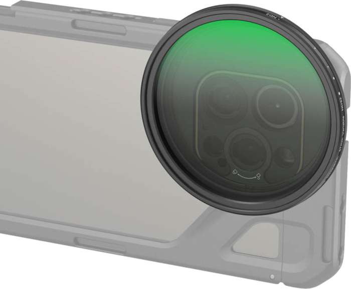 Smallrig 4725 Attachable VND Filter Kit ND2-ND32 (1-5 Stop) s adaptérem pro T-mount filtr 67 mm