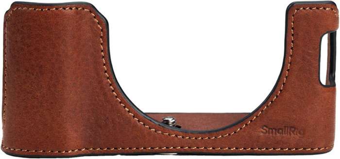 Smallrig 4699 Leather Half Case Kit for FUJIFILM X100VI (Brown)