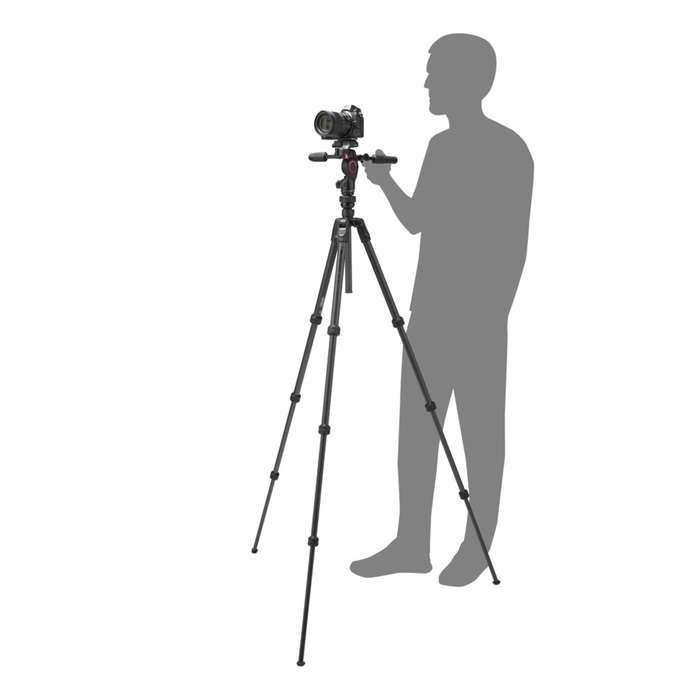 Manfrotto Befree GT PRO 3-Way karbonový | MKBFRTC4GTFB-3W