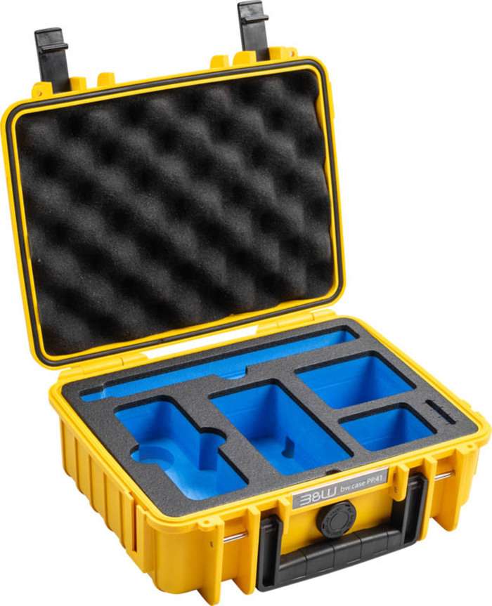 BW Outdoor Cases Type 1000 for Insta360 X4, Yellow