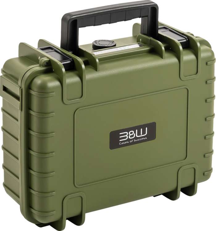 BW Outdoor Cases Type 1000 for Insta360 X4, Bronze Green