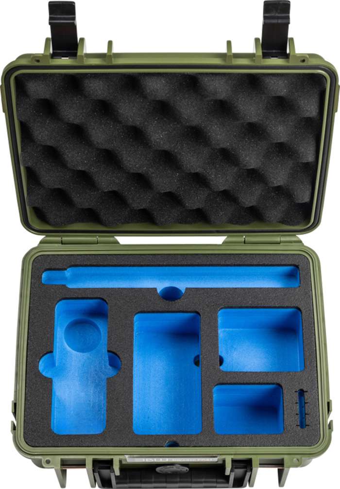 BW Outdoor Cases Type 1000 for Insta360 X4, Bronze Green