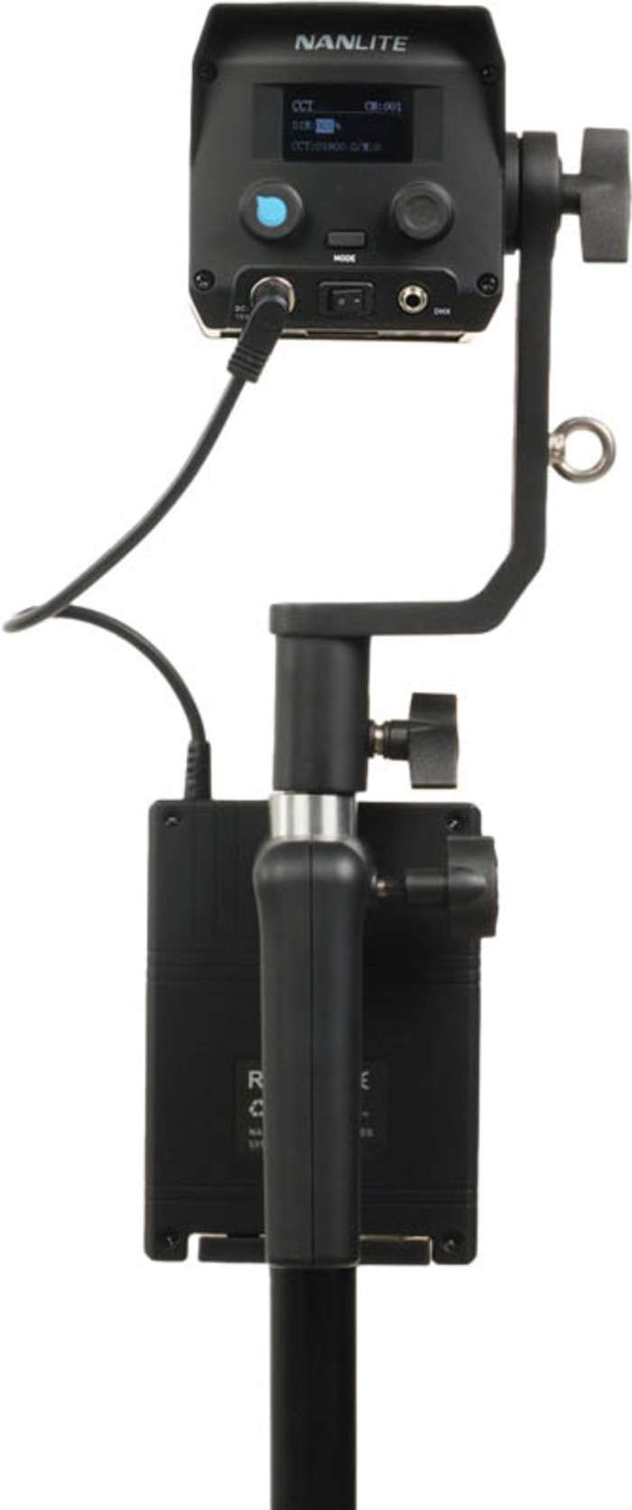 Nanlite Forza 60CR RGBLAC led spotlight with CRMX- Wireless DMX