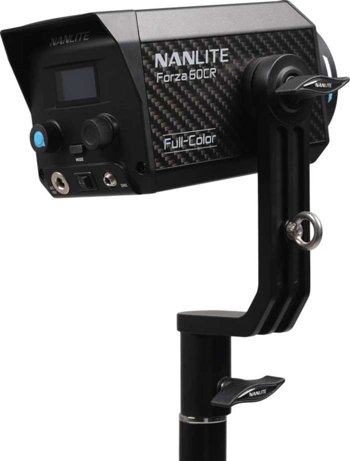 Nanlite Forza 60CR RGBLAC led spotlight with CRMX- Wireless DMX