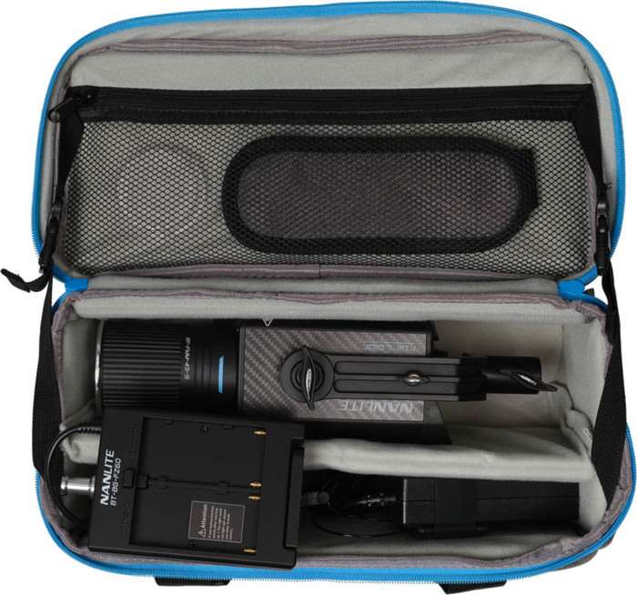 Nanlite Forza 60CR RGBLAC led spotlight with CRMX- Wireless DMX