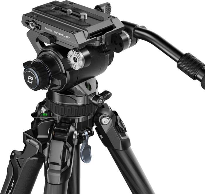 Smallrig Potato 4259 Jet Tribex Hydraulic Carbon Fiber Tripod Kit