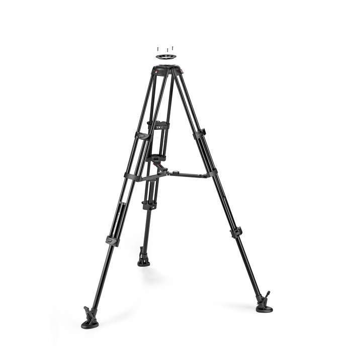 Manfrotto Nitrotech 608 & Alu Twin MS | MVK608TWINMA |  video stativ s hlavou 608