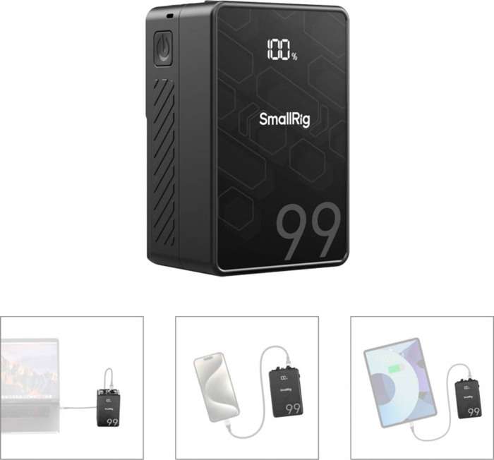 Smallrig 4608 V-Mount Battery Mini VB99 SE