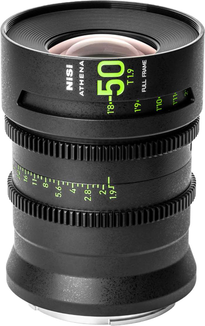 NiSi  Cine Lens Athena Prime 50mm T1.9 Fuji G-Mount