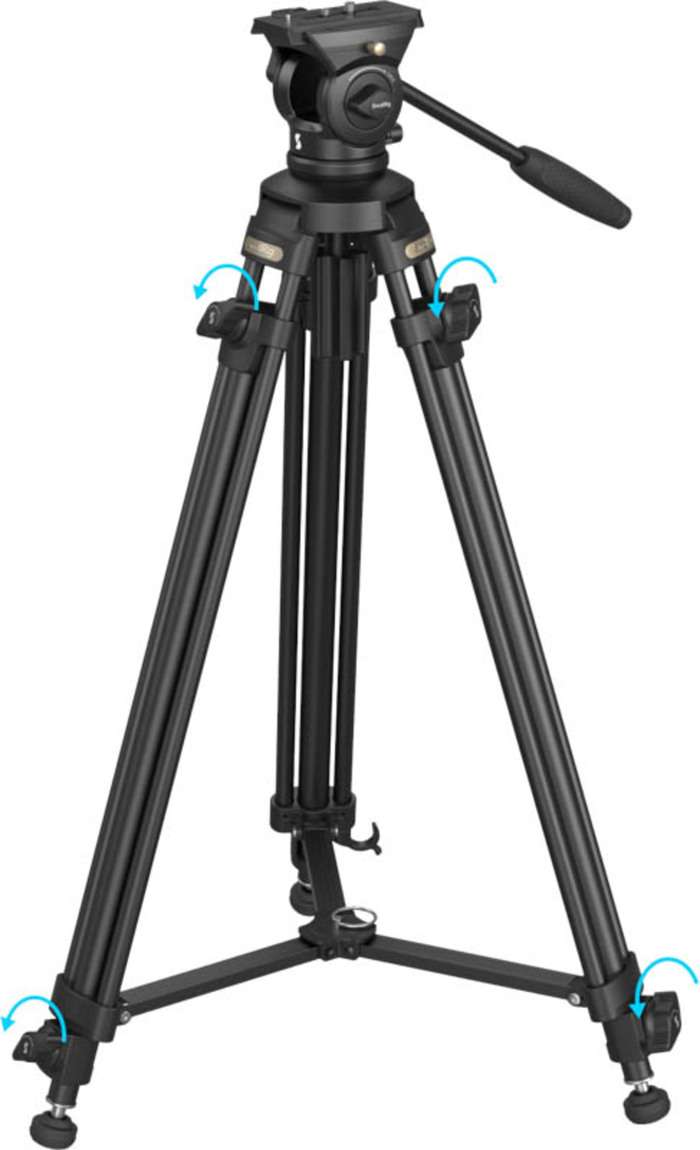 Smallrig 4684 Lightweight Video Tripod Kit AD-50 Lite