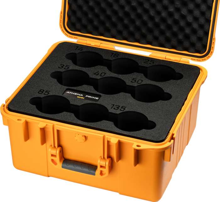 NiSi  Cine Lens Set Athena Prime Add-On (3 Lenses) RF-Mount | 18, 40, 135