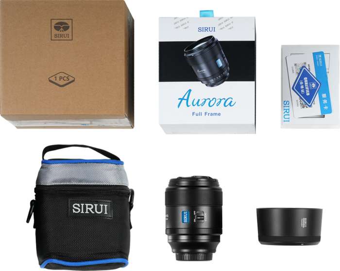 Sirui  Lens Aurora Full Frame AF 85mm F1.4 |  Sony E