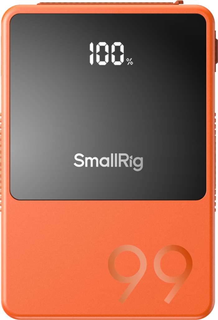 SmallRig 4929 V-Mount Battery Mini VB99 Orange