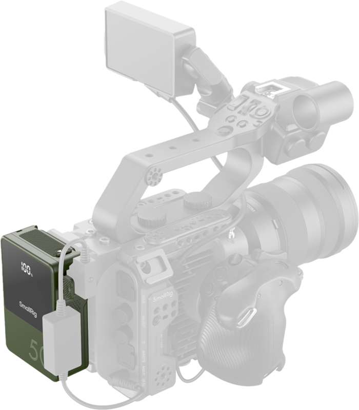 SmallRig  4872 V-Mount Battery Mini VB50 (Green)