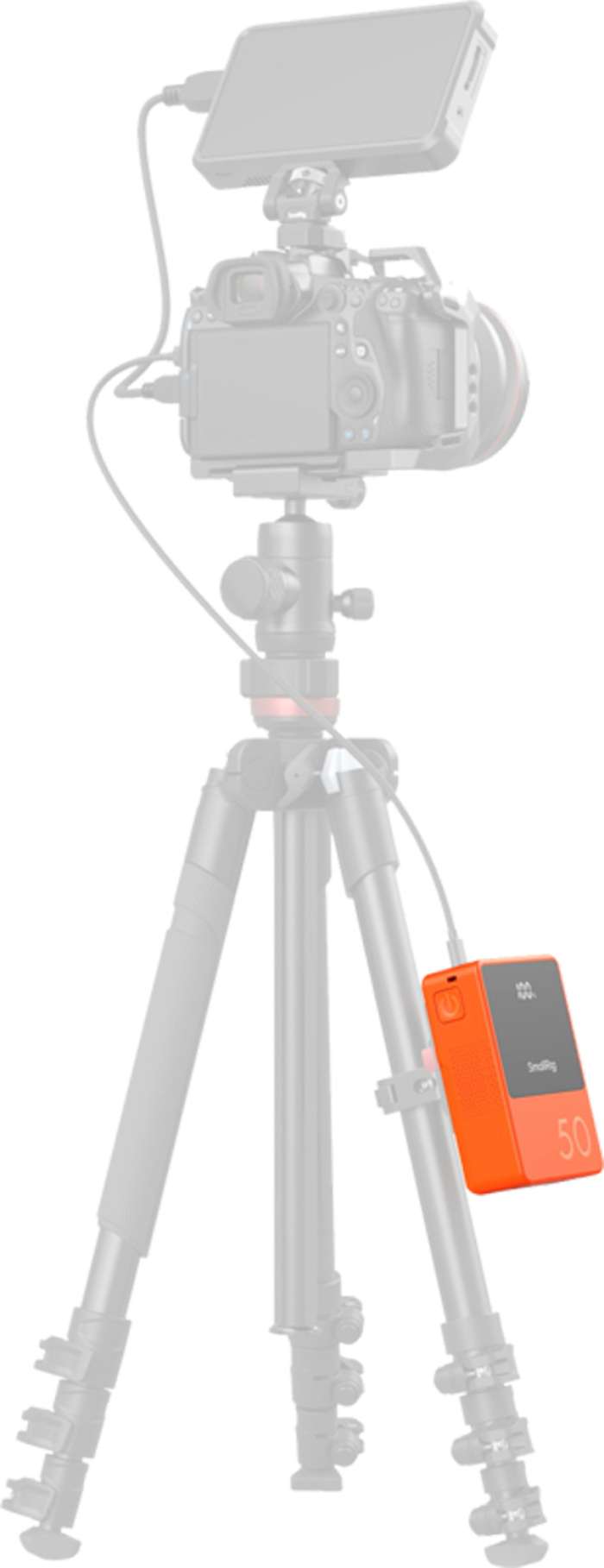 SmallRig  4871 V-Mount Battery Mini VB50 (Orange)