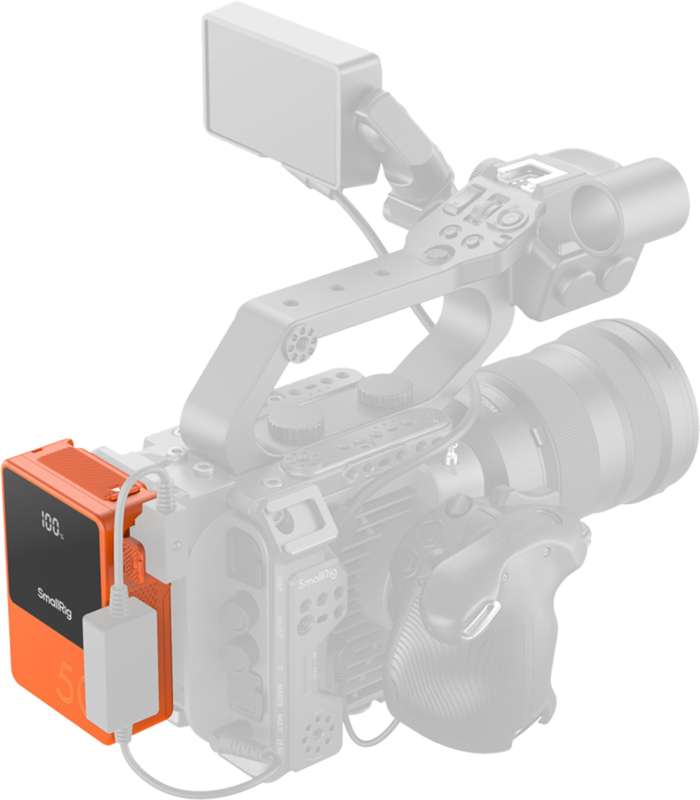 SmallRig  4871 V-Mount Battery Mini VB50 (Orange)