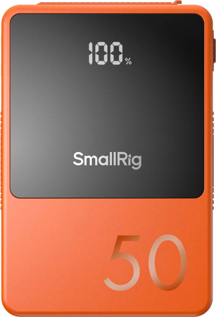 SmallRig  4871 V-Mount Battery Mini VB50 (Orange)