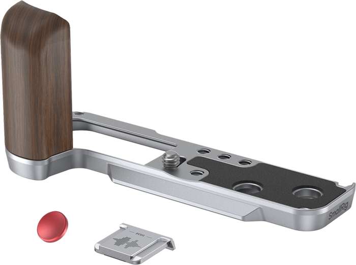 SmallRig  4804 Wooden L-Shape Grip for FUJIFILM X100VI / X100V Sliver  | L-plate