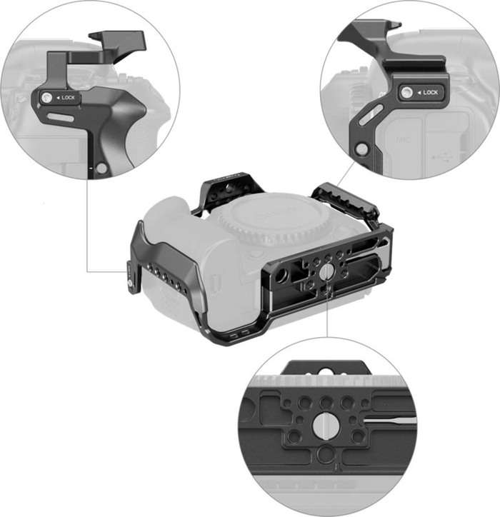 Smallrig 4978 Cage for Canon EOS R5 Mark II | klec