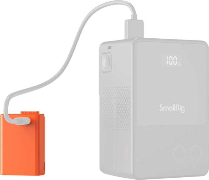 Smallrig 4967 EN-EL25 USB-C Rechargeable Camera Battery Orange