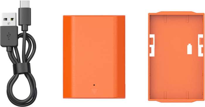 Smallrig 4969 NP-FZ100 USB-C Rechargeable Camera Battery Orange