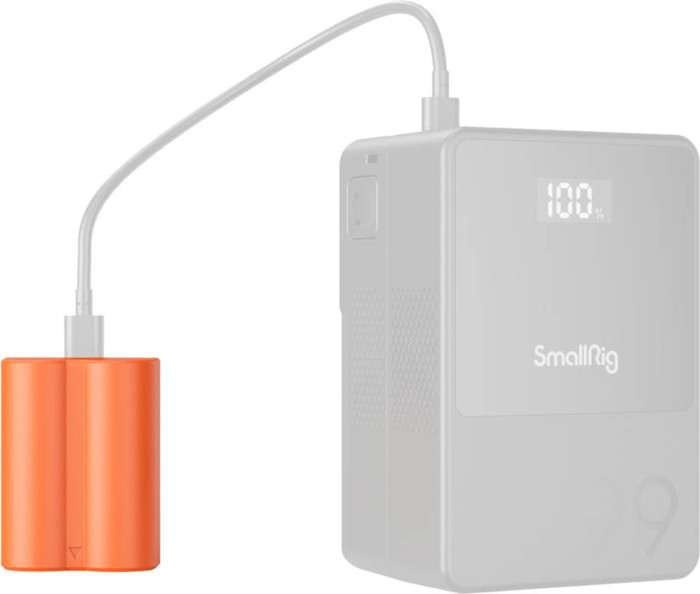 Smallrig 4970 NP-W235 USB-C Rechargeable Camera Battery Orange