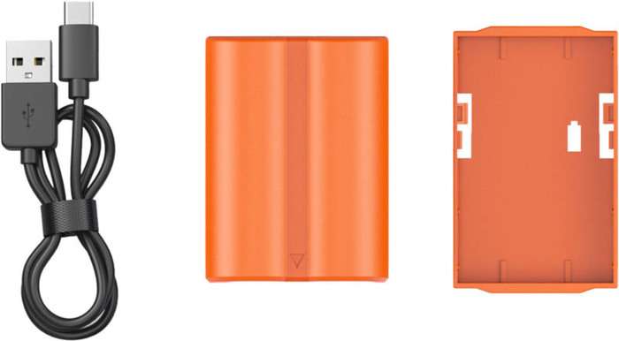 Smallrig 4970 NP-W235 USB-C Rechargeable Camera Battery Orange
