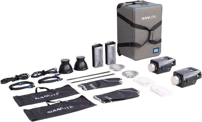 Nanlite FC-500B | 2x LED světlo v kufru