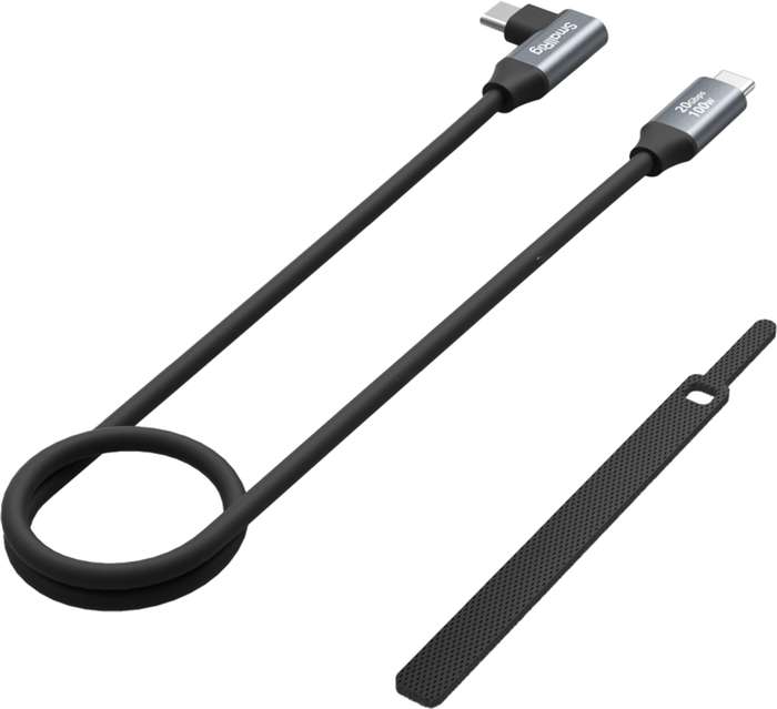 Smallrig 4790 USB-C (Straight) to USB-C (Angled) Data Cable 35cm | USB-C datový kabel