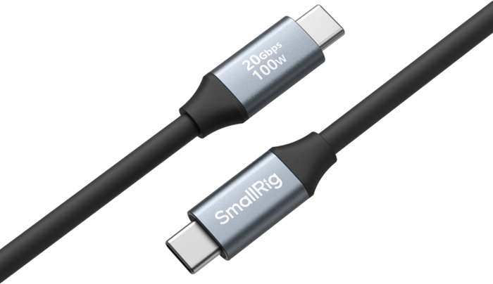 SmallRig 4788 USB-C (Straight) to USB-C (Straight) Data Cable 35cm | USB-C datový kabel