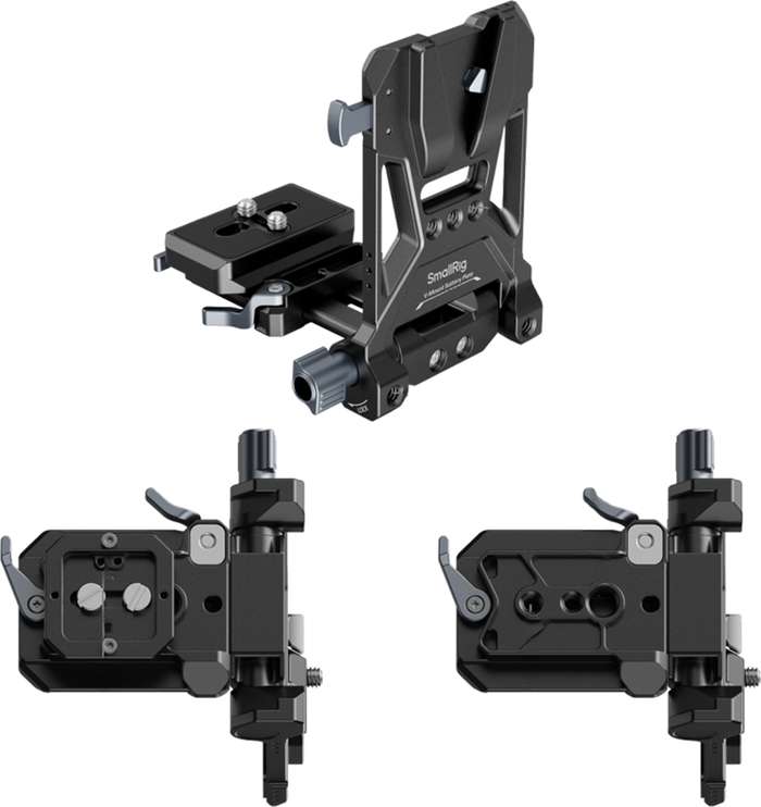 SmallRig 5048 VB99 mini V Mount Battery Kit (3580 + 4064) | V Mount baterie s držákem