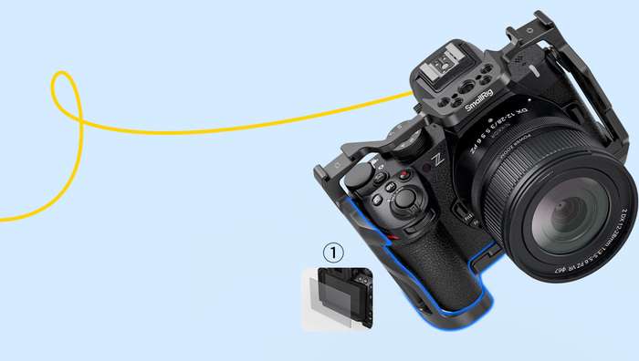 SmallRig  4980 Cage for Nikon Z50 II | Klec pro Nikon Z50 II