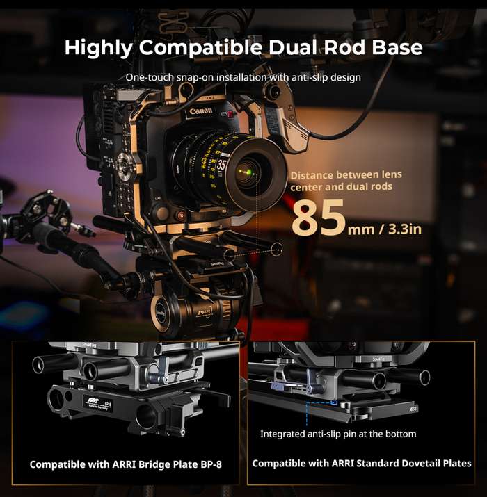 SmallRig  4947 Basic Cage Kit for Canon C400 | Klec pro C400