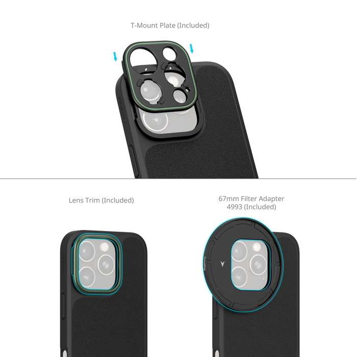 SmallRig  5002 x Brandon Li Mobile Lightweight Video Kit for iPhone 16 Pro Co-design Edition