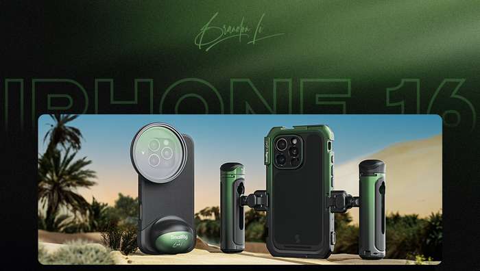 SmallRig  5002 x Brandon Li Mobile Lightweight Video Kit for iPhone 16 Pro Co-design Edition