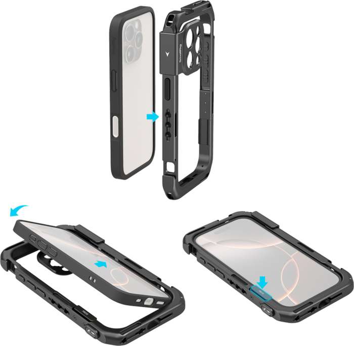 SmallRig  5008 Mobile Video Cage Basic Edition for iPhone 16 Pro