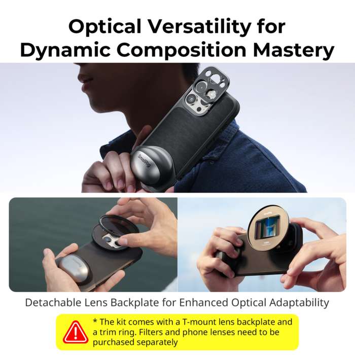 SmallRig  4987 FilMov Lightweight Photography Case Kit for iPhone 16 Pro Max