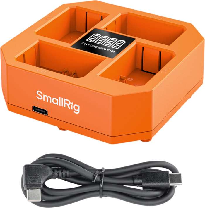 SmallRig  4839 NP-FZ100 4-Channel Camera Battery Charger | 4 portová nabíječka