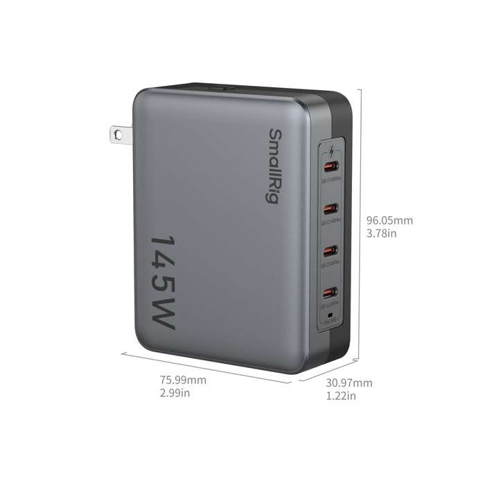 SmallRig  4748 145W 4-Port PD Power Adapter |  napájecí zdroj  adaptér 145W