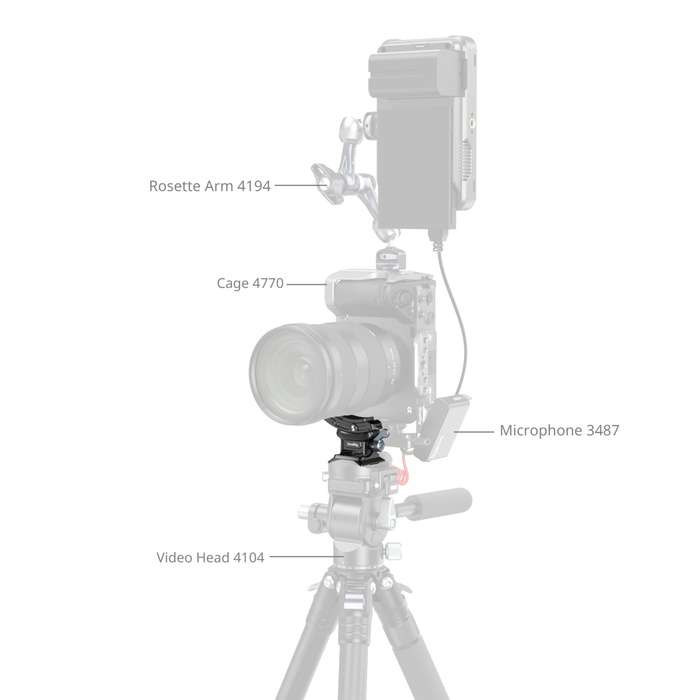 4349 Horizontal-to-Vertical Mount Plate Kit for Mirrorless Cameras | Otočný držák