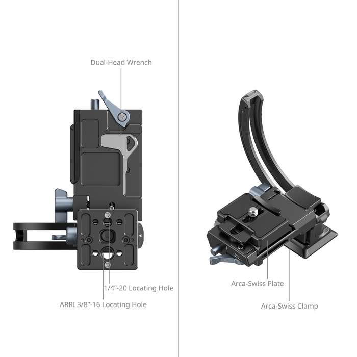 4349 Horizontal-to-Vertical Mount Plate Kit for Mirrorless Cameras | Otočný držák