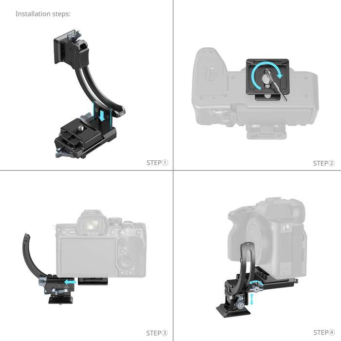 4349 Horizontal-to-Vertical Mount Plate Kit for Mirrorless Cameras | Otočný držák
