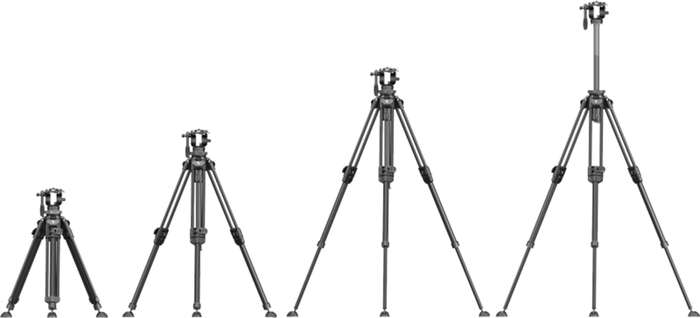 SmallRig  4420 Lightweight Video Tripod Kit AD-50 Pro | Karbonový video stativ